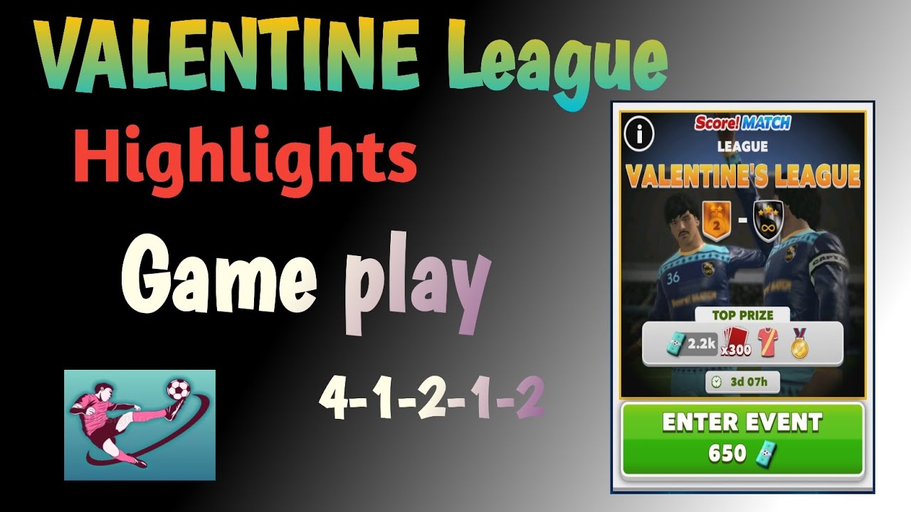 🌟 VALENTINE LEAGUE CHAMPION with 41212 Formation ❣️ Full Event Game play 😰 New tricks and tactics ✈️