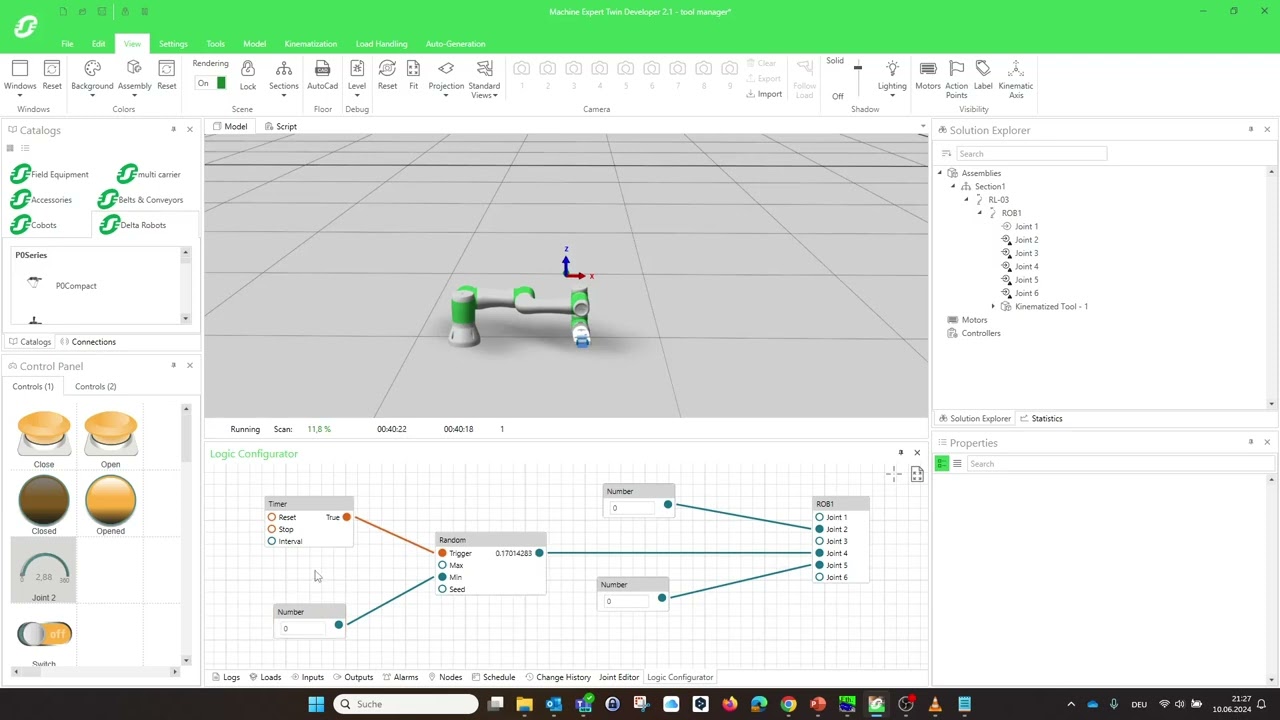 【新機能②ロジックコンフィグレーター】EcoStruxure Machine Expert Twin V2.1