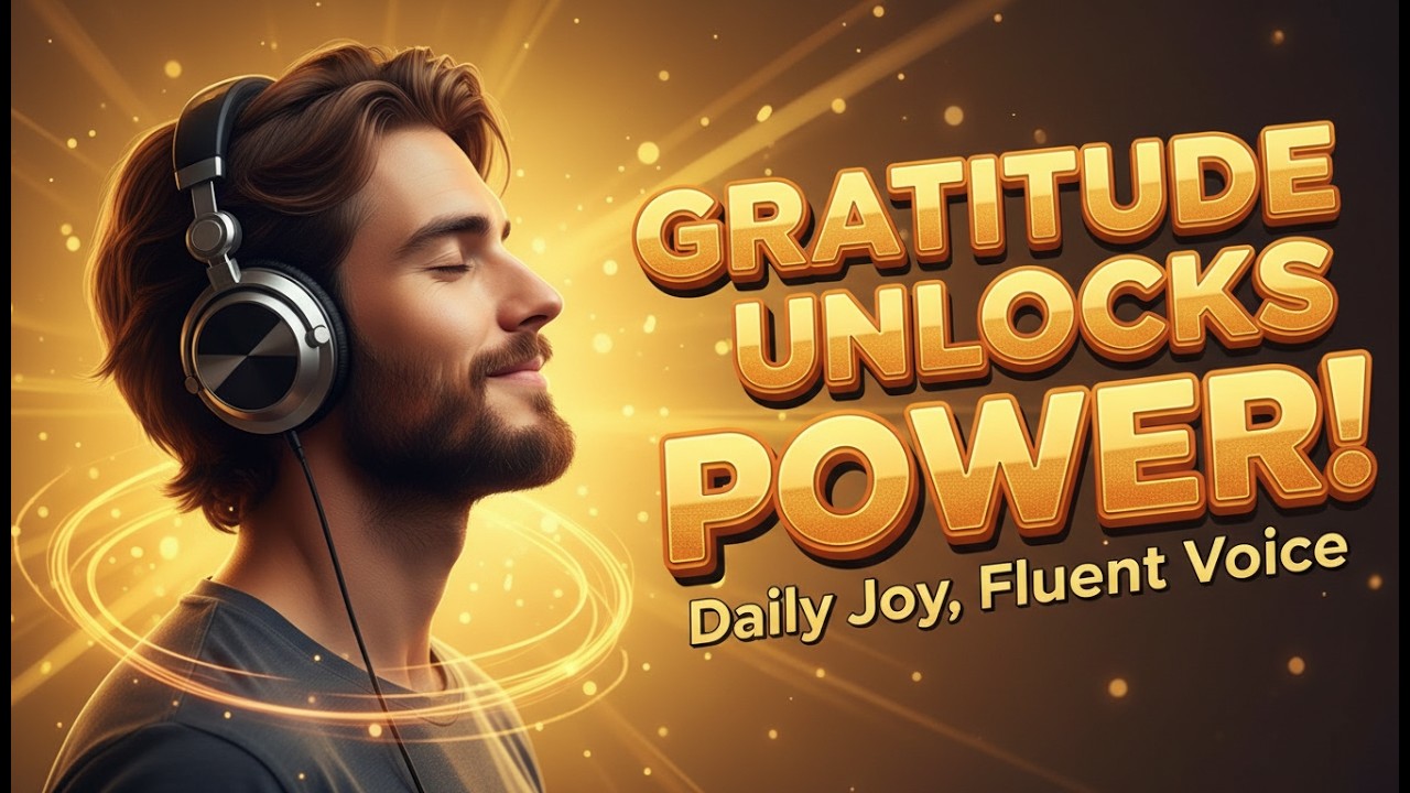 Transform Your Life With Gratitude Today | Learn English