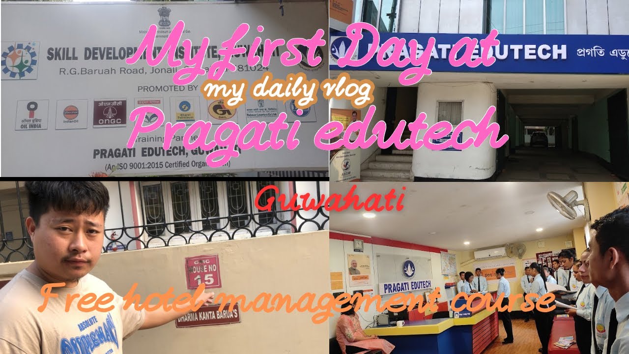 Pragati edutech in Guwahati free hotel management course