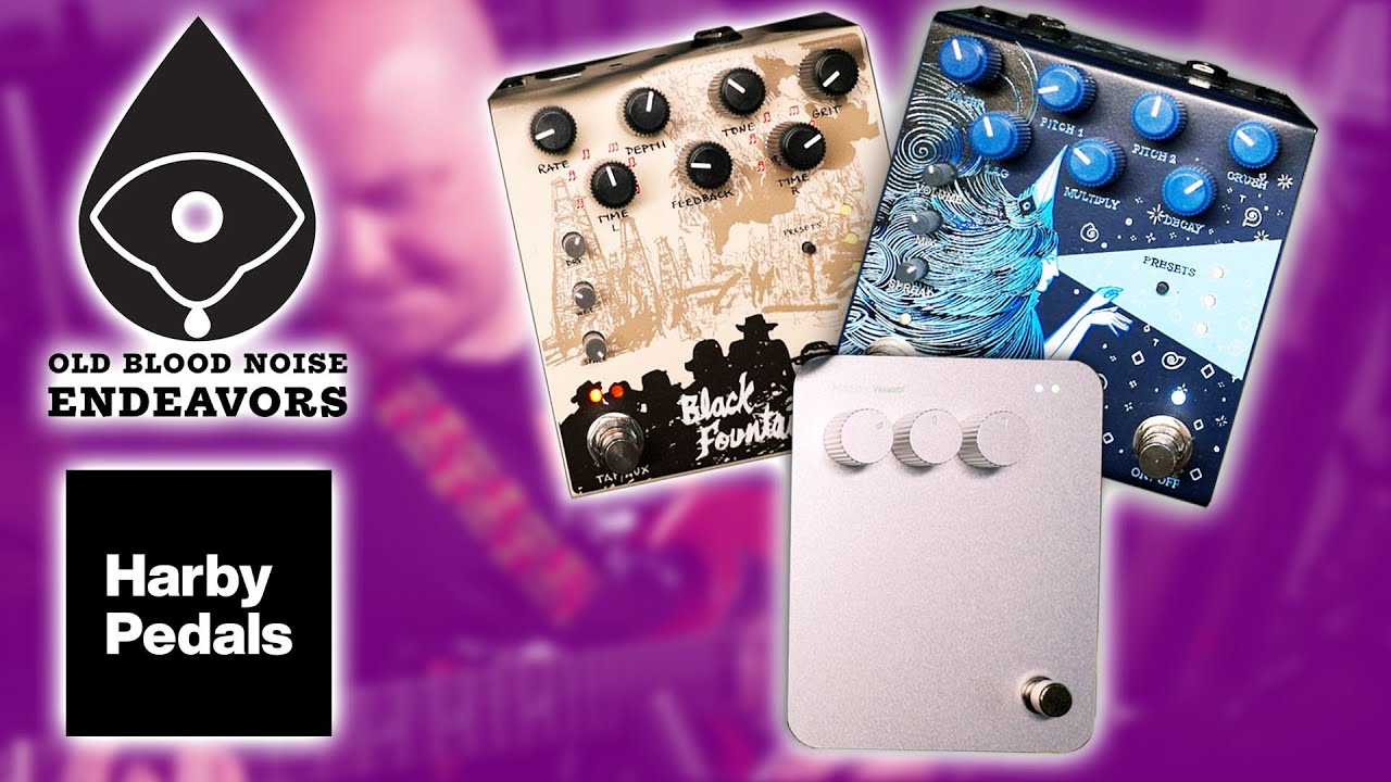 Педальная тусовка | Old Blood Dark Star v2, Black Fountain v2 и Harby Pedals Wasabi