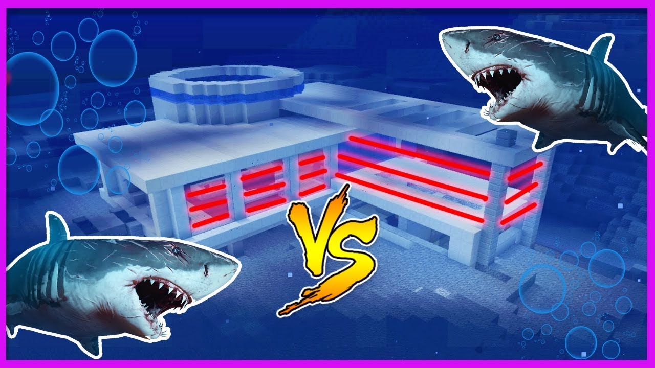 Minecraft - MOST SECURE / SECRET WATER BASE VS MOST SECURE / SECRET LAVA BASE CHALLENGE!
