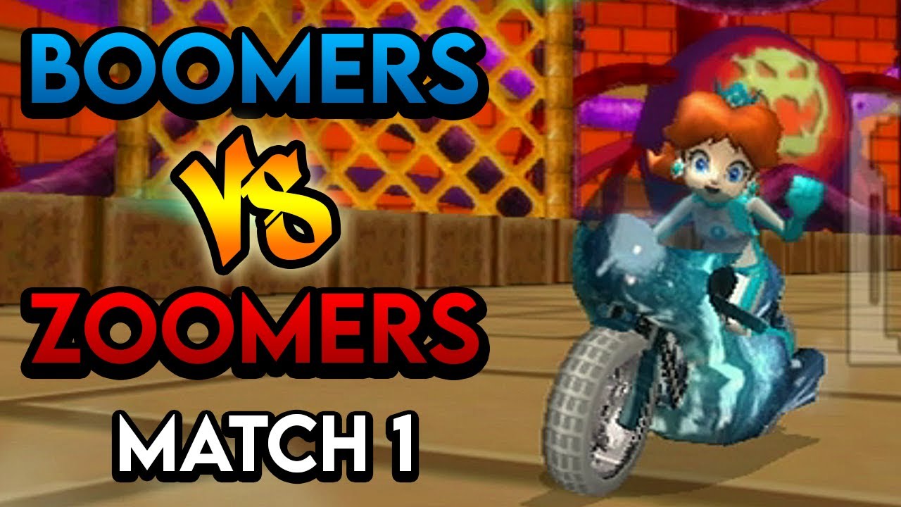Mario Kart Wii Custom Tracks - BOOMERS vs. ZOOMERS - Match 1