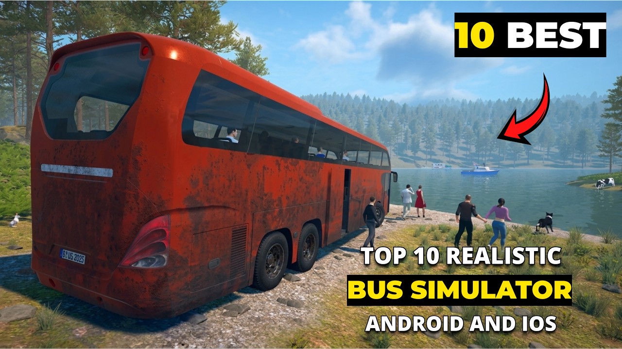 Топ-10 автобусных симуляторов на Android и iOS | Один из них вас удивит