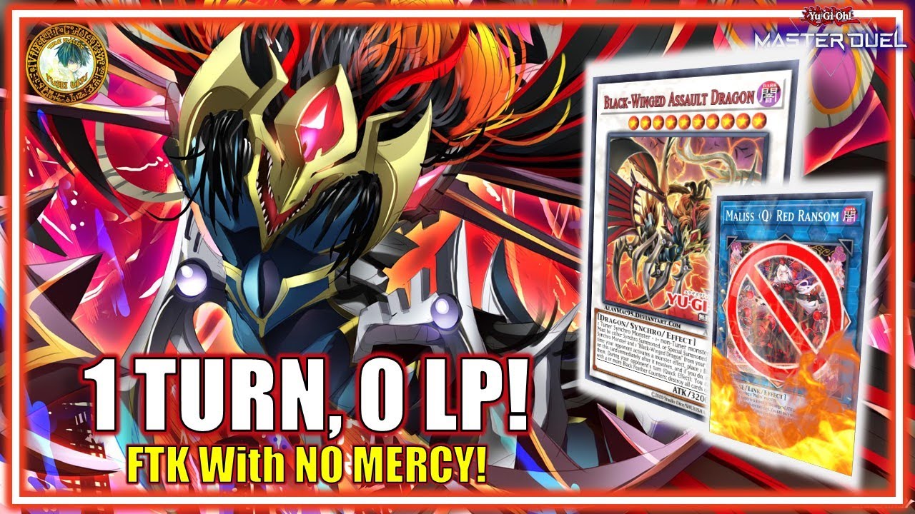 🔥 MOST OVERPOWERED BLACKWING FTK: Burn Opponent's MALISS META | MASTER DUEL