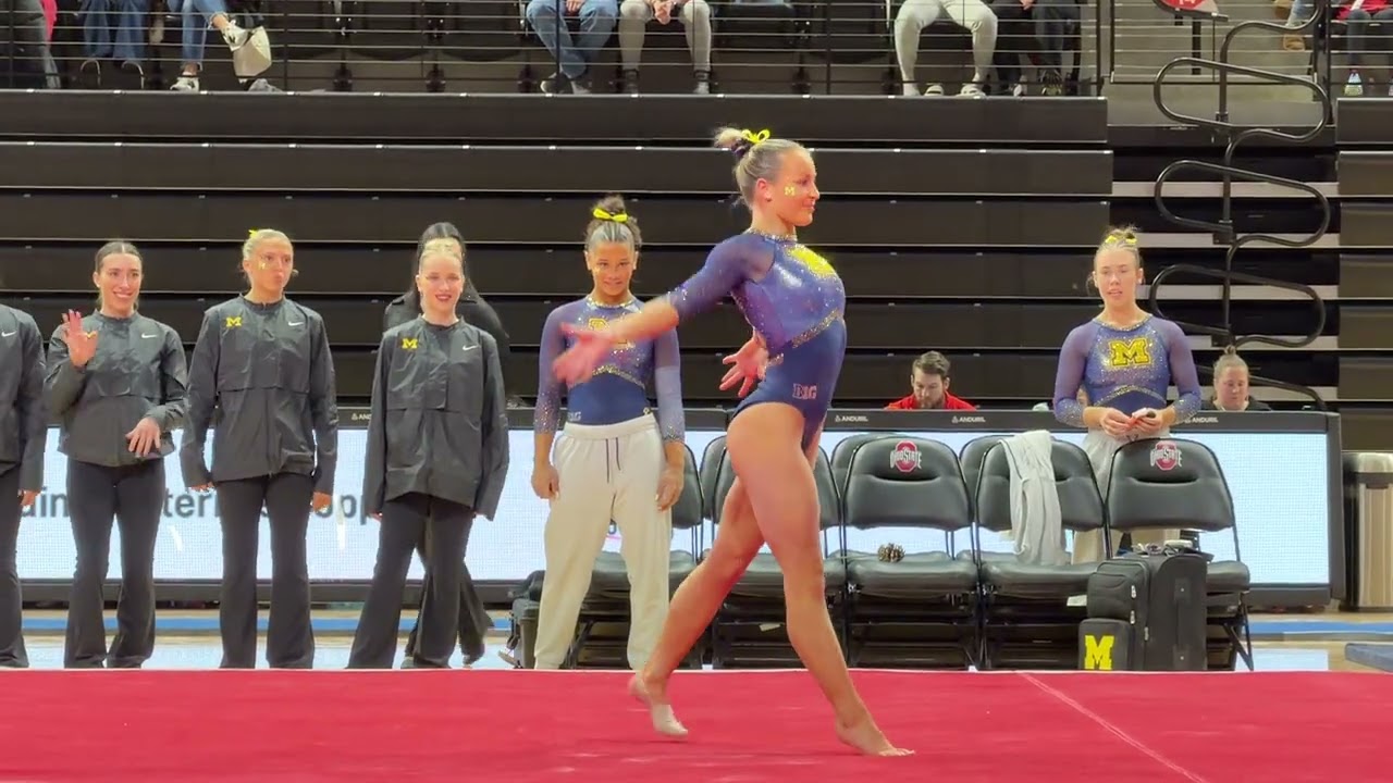 MICHIGAN / COLLEGE GYMNASTICS / 2026 / AUDREY SANGER / 9.050 (fall)