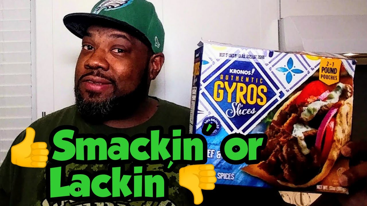 Вкусно или нет? | Обзор аутентичных кусочков гироса от Kronos | Обзор еды | #ОбзорГироса
