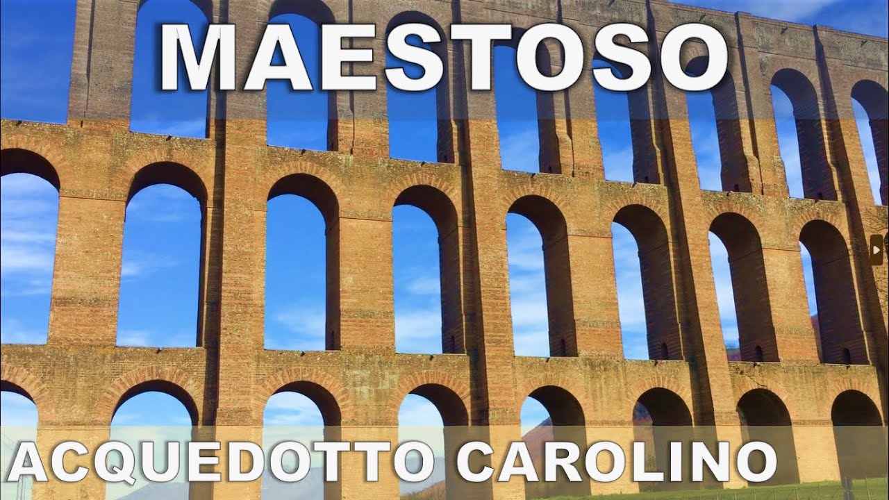 Maestoso  Acquedotto Carolino. Una struttura imponente per il re Carlo Borbone.