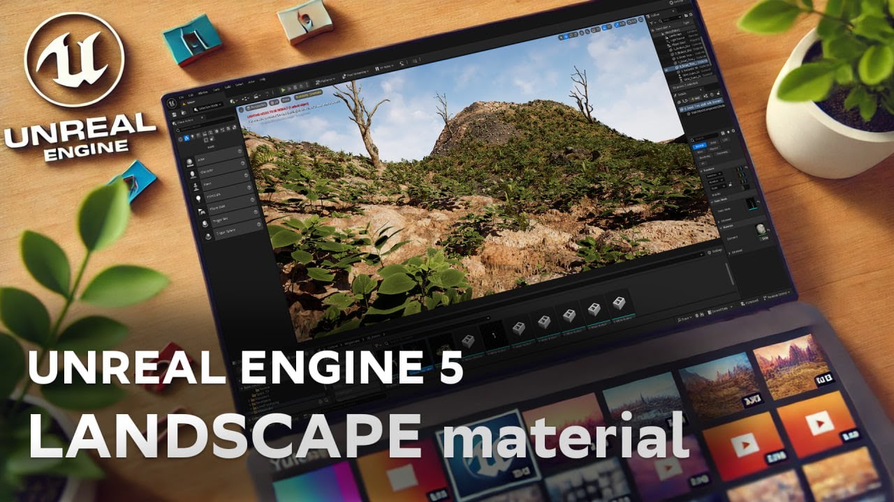Как создать реалистичный Landscape материал в Unreal Engine — Полное руководство