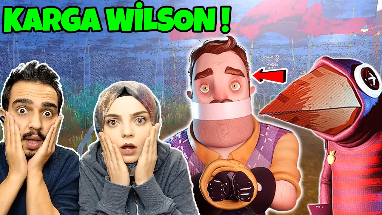 KARGA WİLSON! HOME ALONE GUEST! | Hello Neighbor Mod