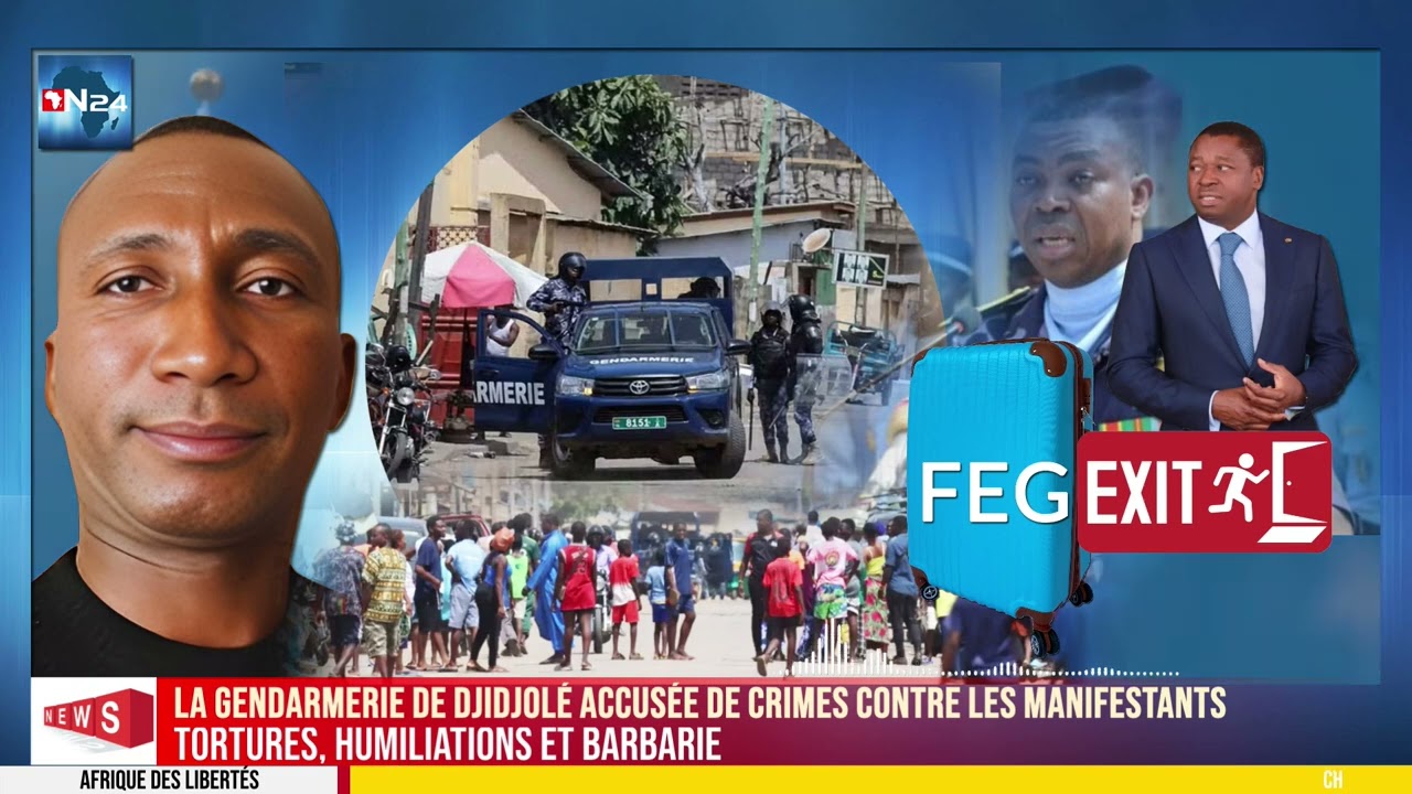 TOGO : La gendarmerie de Djidjolé accusée de crimes contre les manifestants