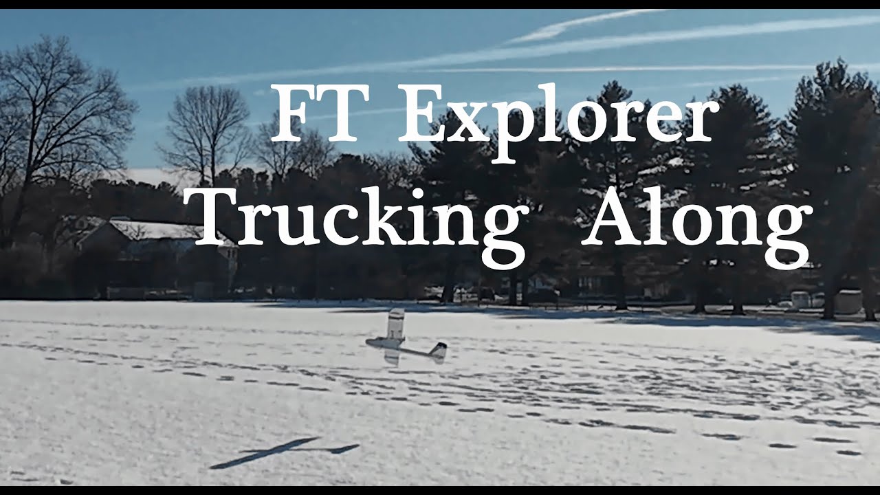 FT Explorer or Ford Explorer - running around the field!  Just a FT Explorer trucking around.