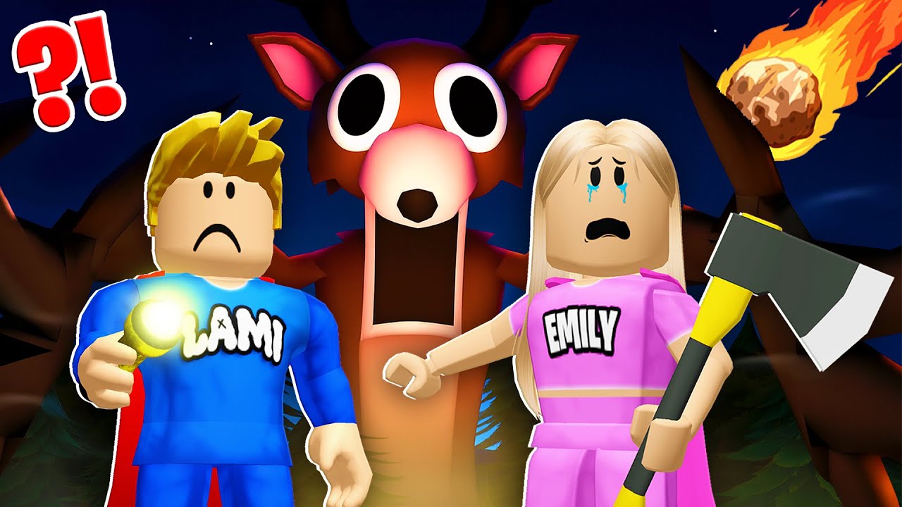 LAMI & EMILY spielen 99 NÄCHTE im WALD! (Roblox)