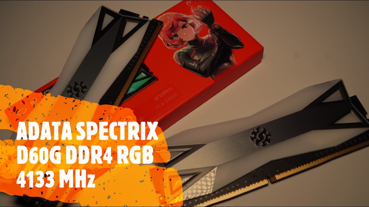 ADATA SPECTRIX D60G DDR4 RGB a 4133 MHz