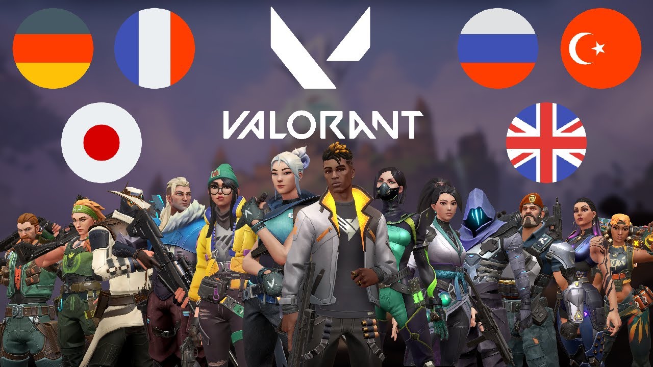 ОЗВУЧКА VALORANT НА 6 ЯЗЫКАХ
