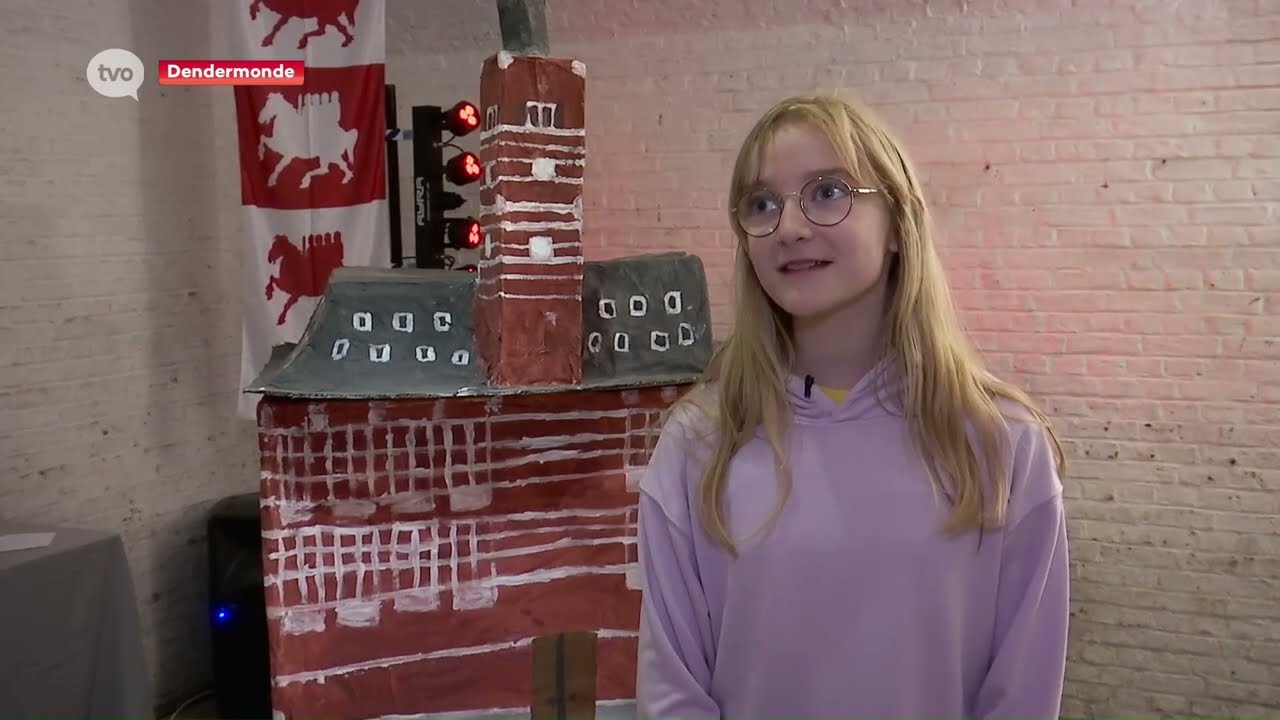 Leerlingen Oscar Romerocollege bouwen Mini-Dendermonde en verwerken gebouwen in een escape room