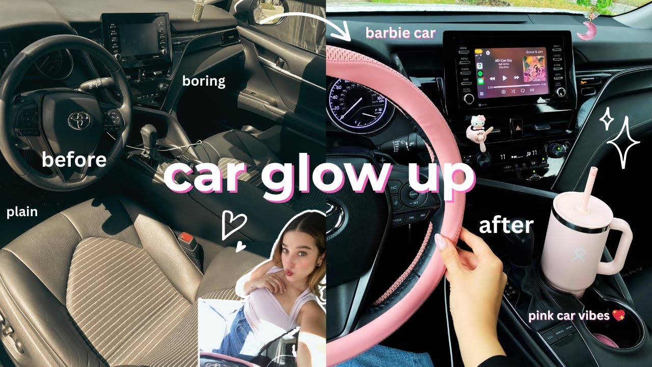 CAR TRANSFORMATION ✨ From plain to pink & girly dream car 🎀
