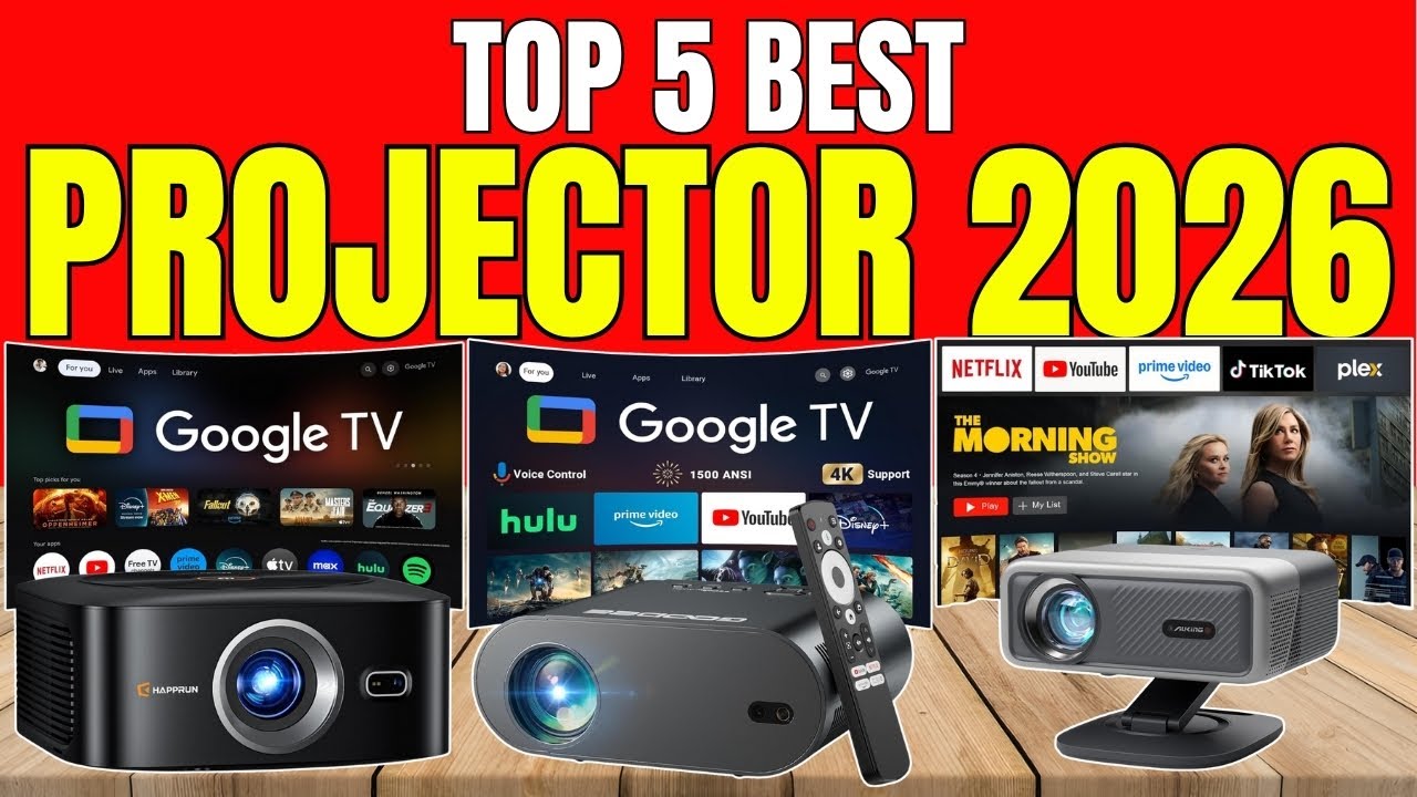 Best Projectors 2026 | Best 4K Smart Projectors for Home Theater & Outdoor