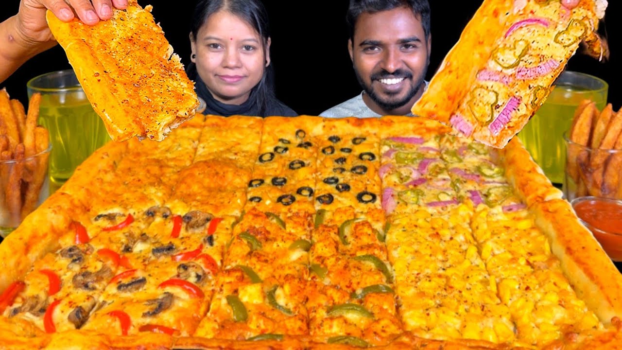 6 in 1 Pizza Eating Challenge