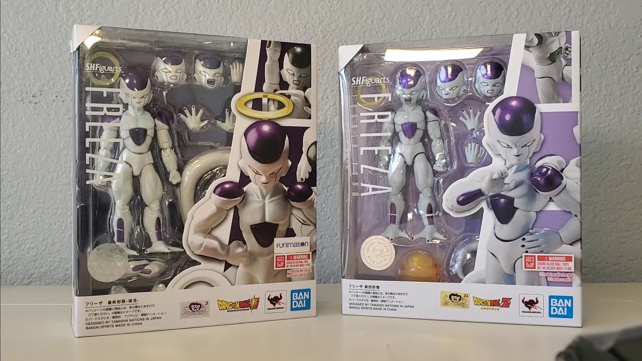 Сравнения/цены на наборы Frieza Fourth Form от S.H.Figuarts