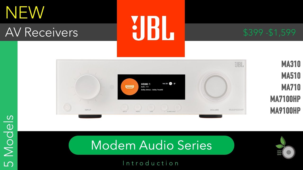 Новые AV-ресиверы JBL серии MA &mdash; MA310, MA510, MA710, MA7100HP, MA9100HP