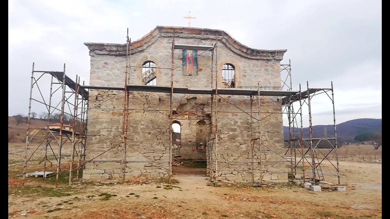 BTA:Укрепват Потопената църква край язовир 