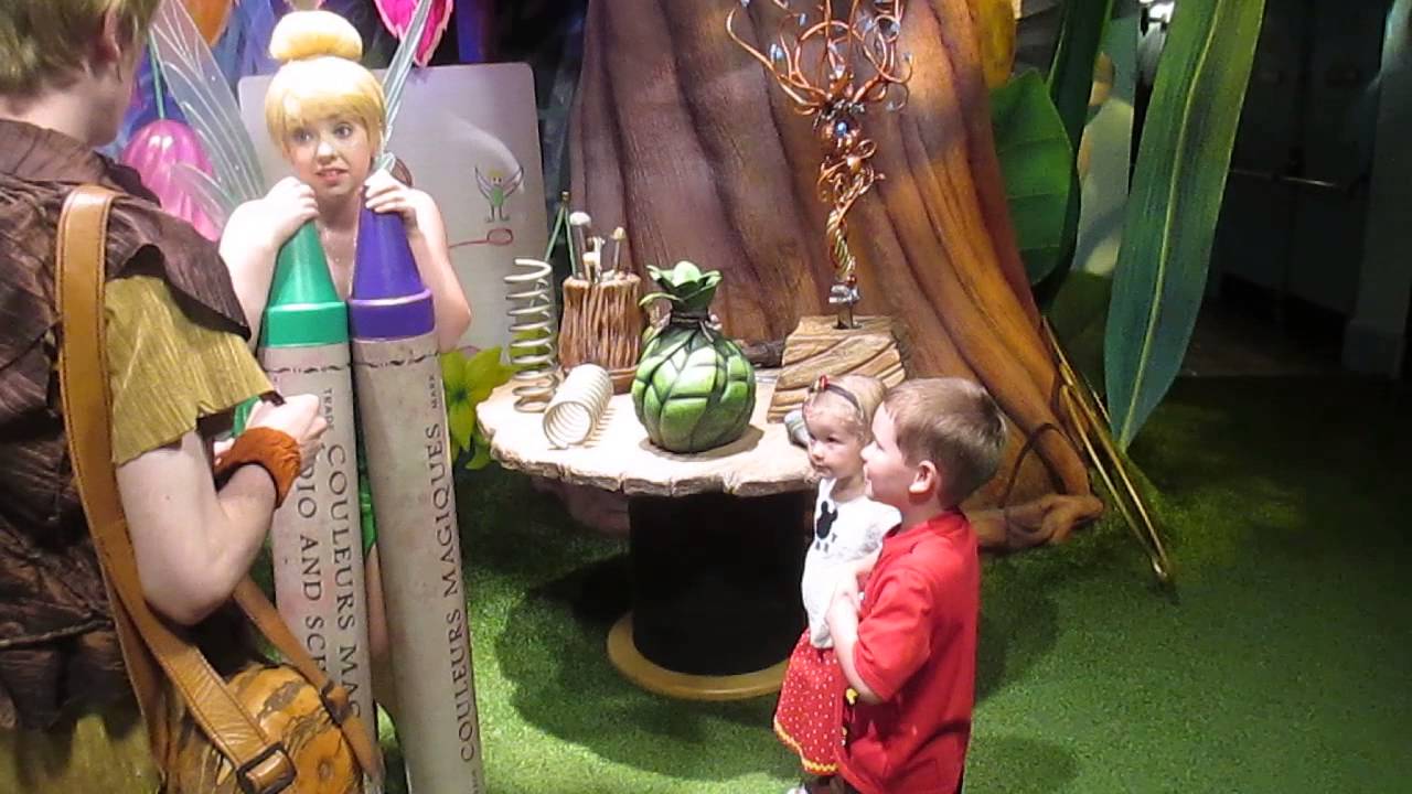 Meeting Tinker Bell & Terrence