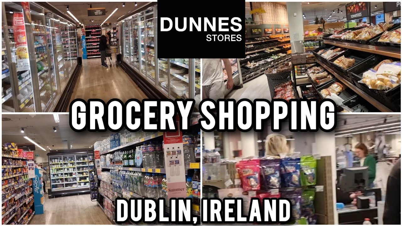 🛒🇮🇪 Grocery Prices in Dublin, Ireland | Dunnes Stores Food Haul May 2025