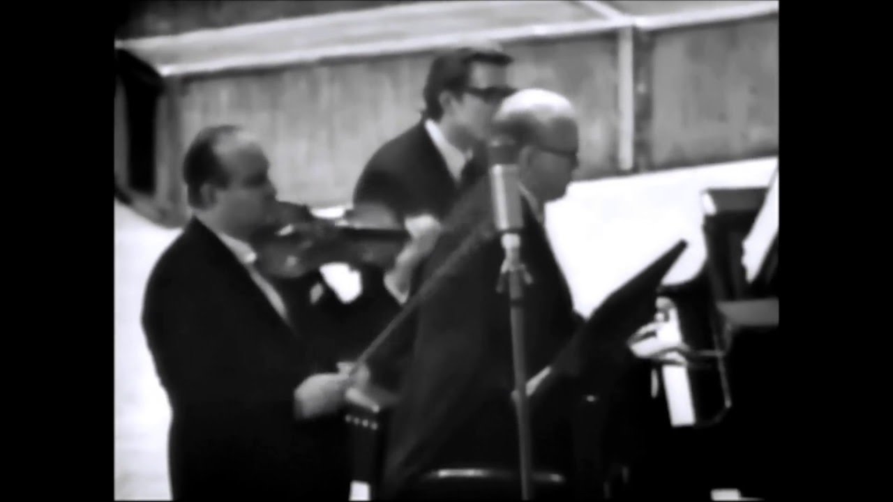 David Oistrakh - Prokofiev Violin Sonata N°1 in F minor, 1. Andante Assai