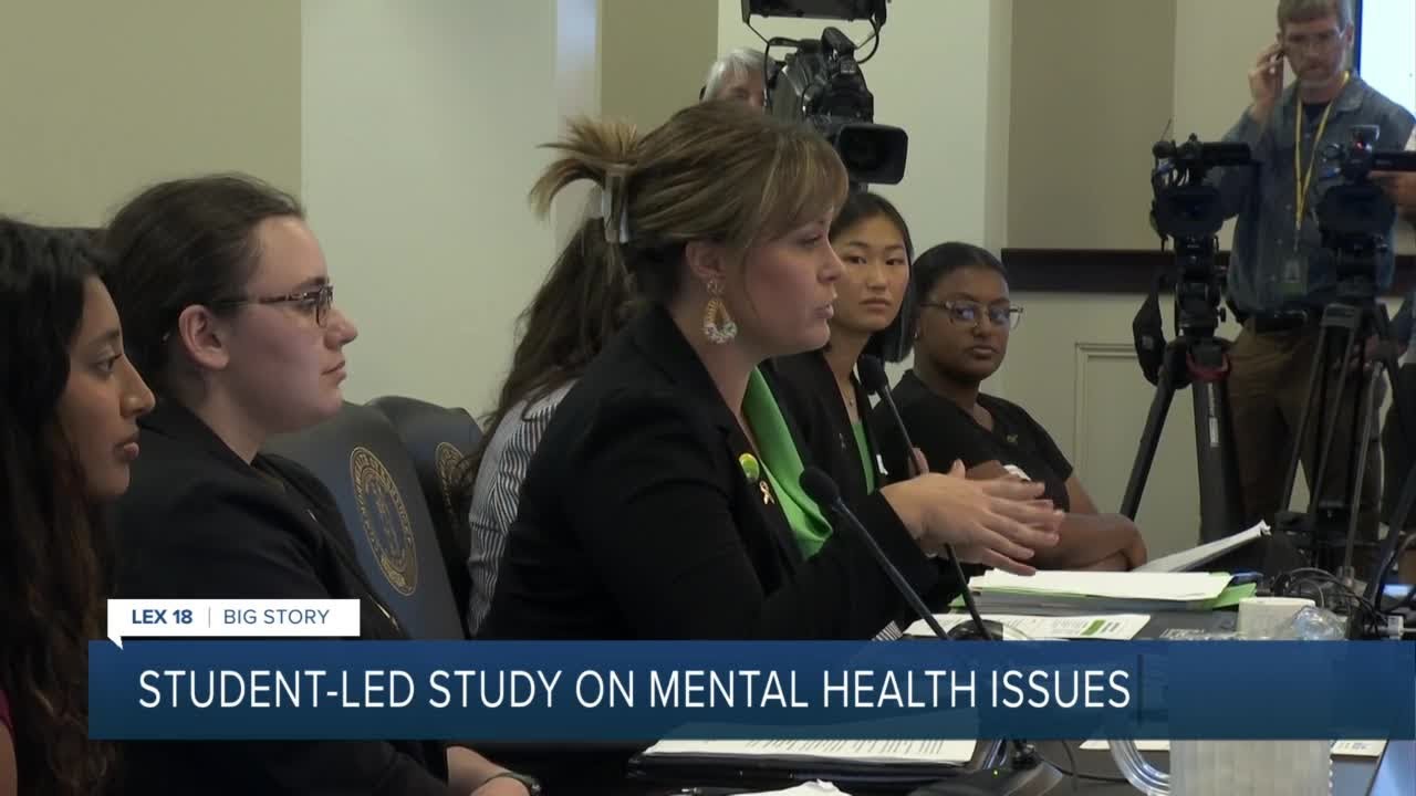 Student-led study on mental health issues