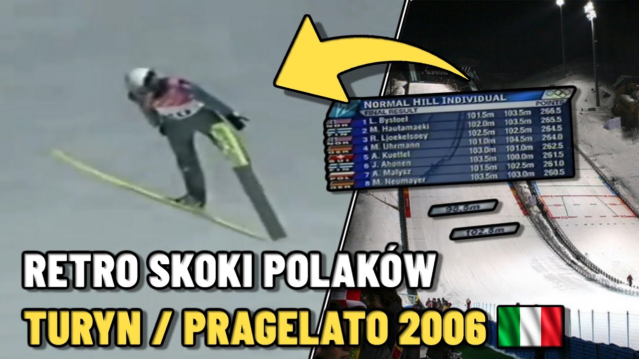 RETRO SKOKI POLAKÓW - TURYN 🇮🇹 |  HS 106 | IGRZYSKA OLIMPIJSKIE |12.02.2006 | - Skoki narciarskie