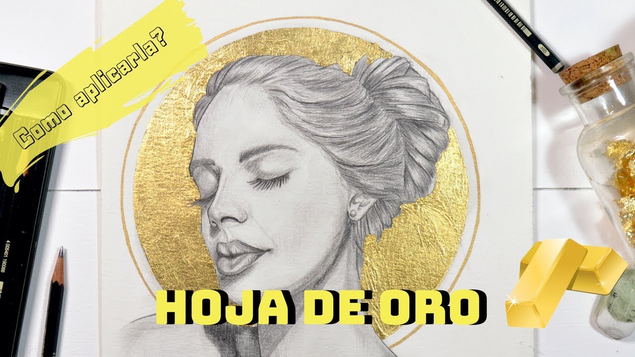 COMO APLICAR HOJA DE ORO/PAN DE ORO