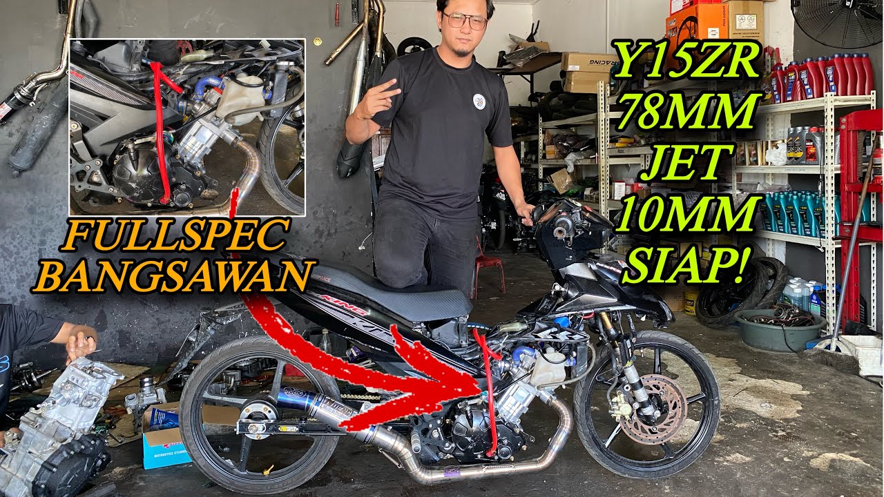 Y15ZR 78MM JET 10MM DAILY USE! | SPEC BESAR GEDABAK BRG BANGSAWAN! | SPEC LAMA HANCUR LEBUR