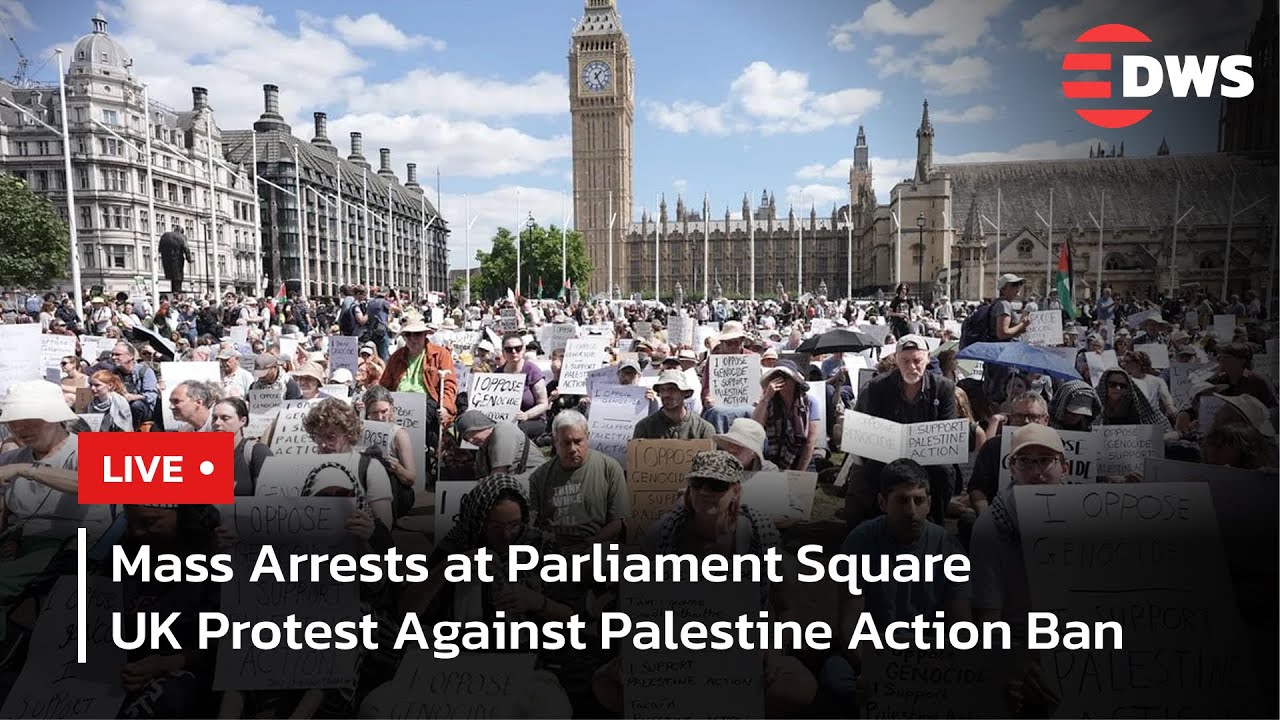 LIVE: Massive Protest in Support of Palestine at Parliament Square London | Breaking News | AC15