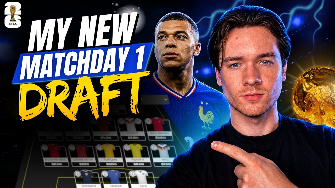 МОЙ *ОБНОВЛЕННЫЙ* СОСТАВ В WORLD CUP FANTASY! 🔥 👀 Чемпионат мира по футболу 2026