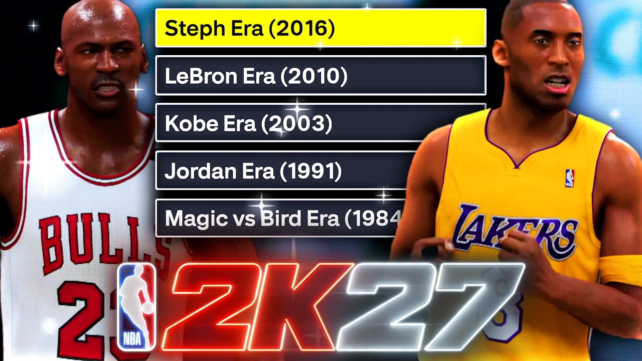 Winning A Game In Every MyCAREER Era on NBA 2K27
