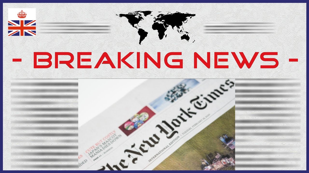 English listening test - Breaking news