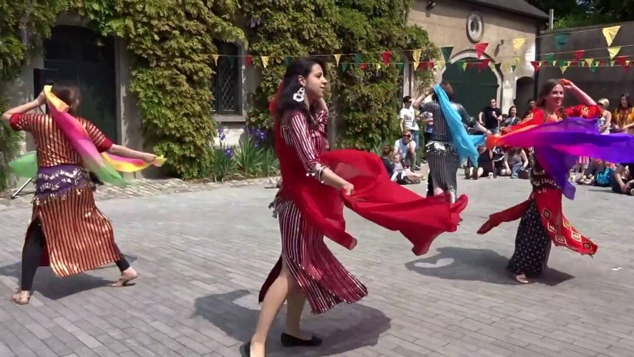 Africa day 2016  Love Egyptian Dance - Veil Performance to Zeina