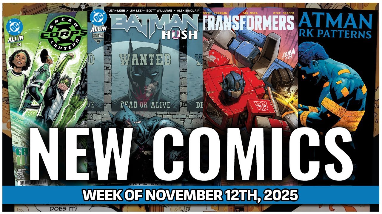 Новые анонсы комиксов 12.11.2025 &mdash; Помните Hush 2?