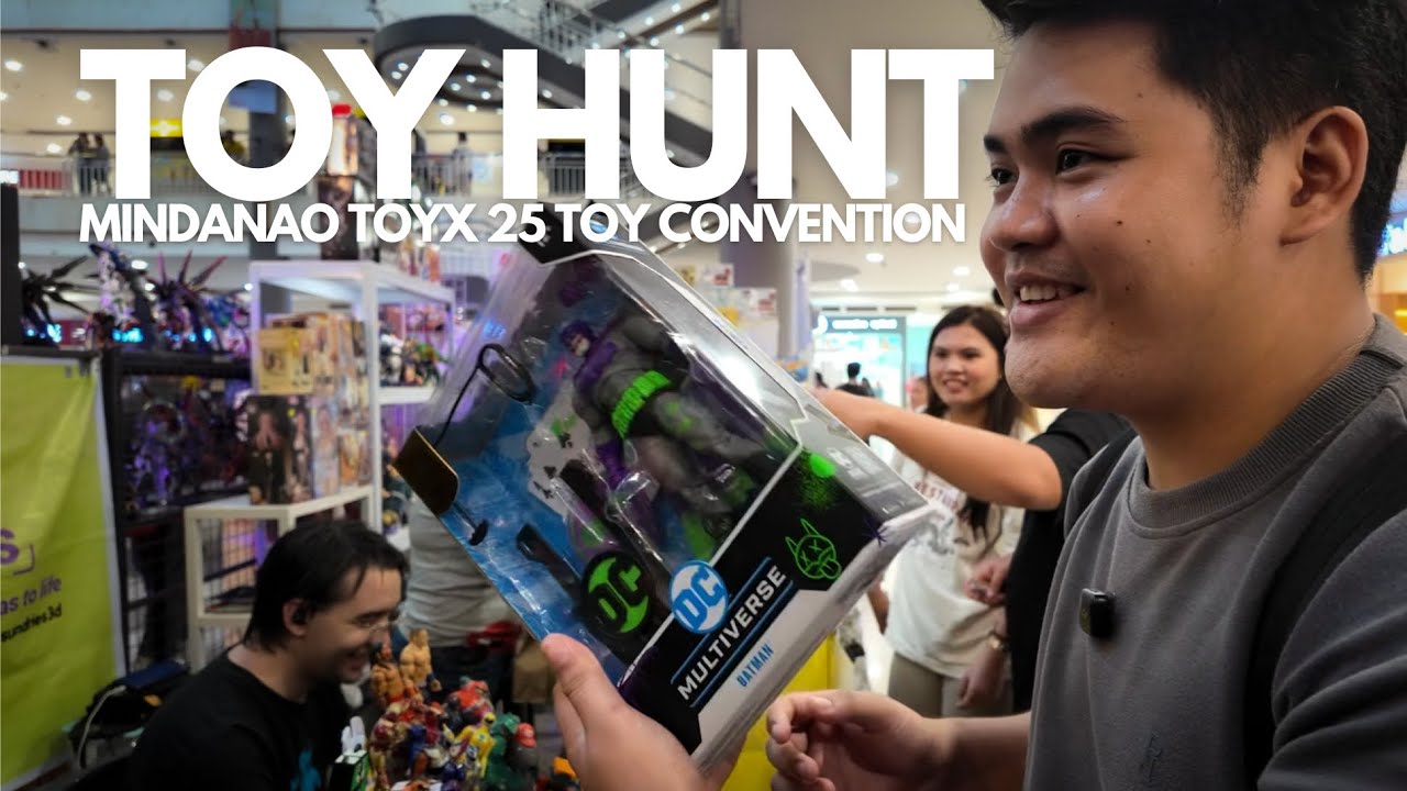 Toy Hunting at ToyX25 Mindanao Toy Convention | Gmall of Davao Vlog!
