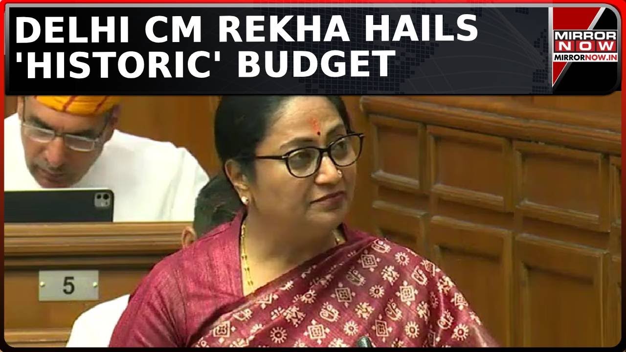 Delhi Budget 2025: Rs. 1 Lakh Crore Budget For Capital | Rs 300 Cr For Pollution Fight | Watch