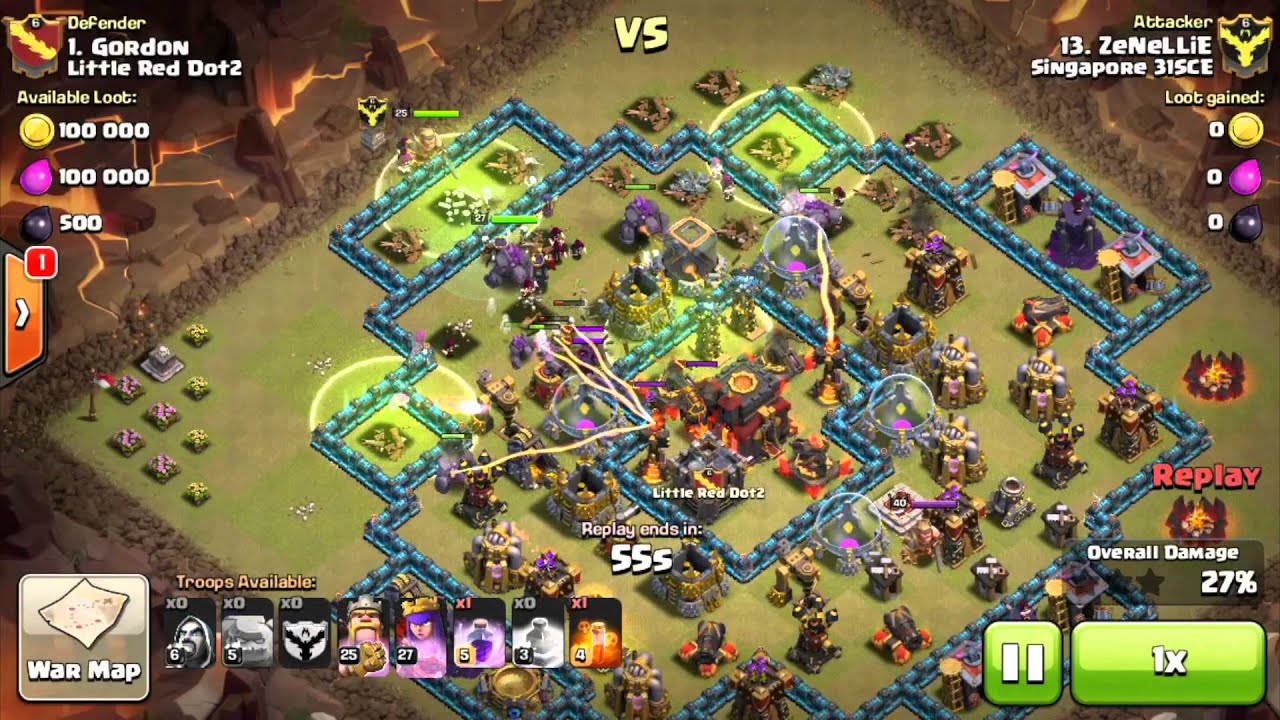 [TH10] Week of Mass Golems (3 Stars attack!)