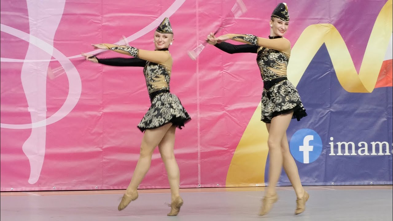 MAJORETTES Miraż Wronki-DUO TRIO BATON SENIOR - Kędzierzyn Koźle 2024