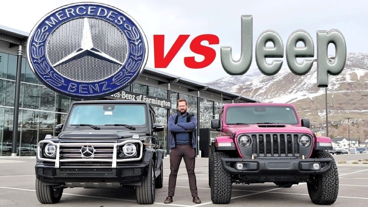 2023 Mercedes G550 VS 2023 Jeep Wrangler Rubicon 392: Is The G Wagon Better Than The Wrangler?