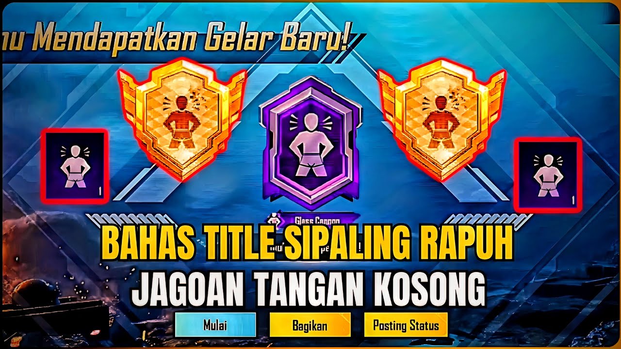 BAHAS MISI PRESTASI TITLE JAGOAN TANGAN KOSONG - PUBG MOBILE