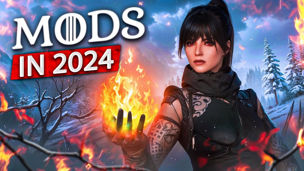 30 НЕВЕРОЯТНЫХ модов для Skyrim, которые стоит использовать в 2024 году