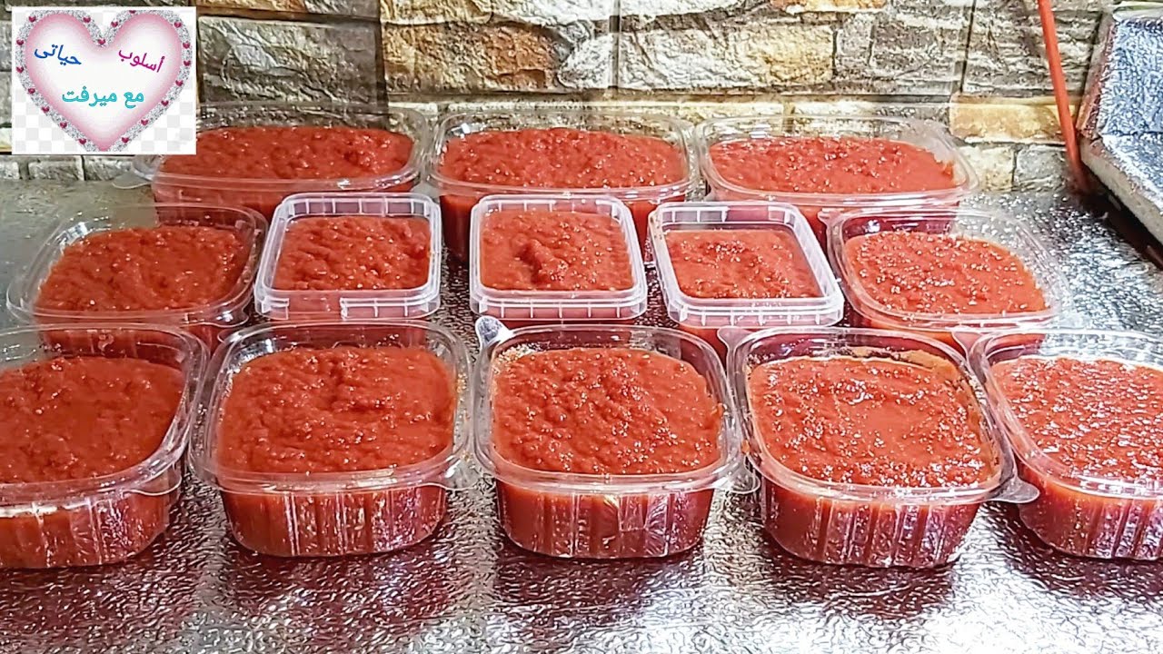 لا يمكن أغير طريقتى فى تفريز الطماطم 🍅 خطوة واحدة بس وتكون جاهزة وإنسى وجع الدماغ ده كله