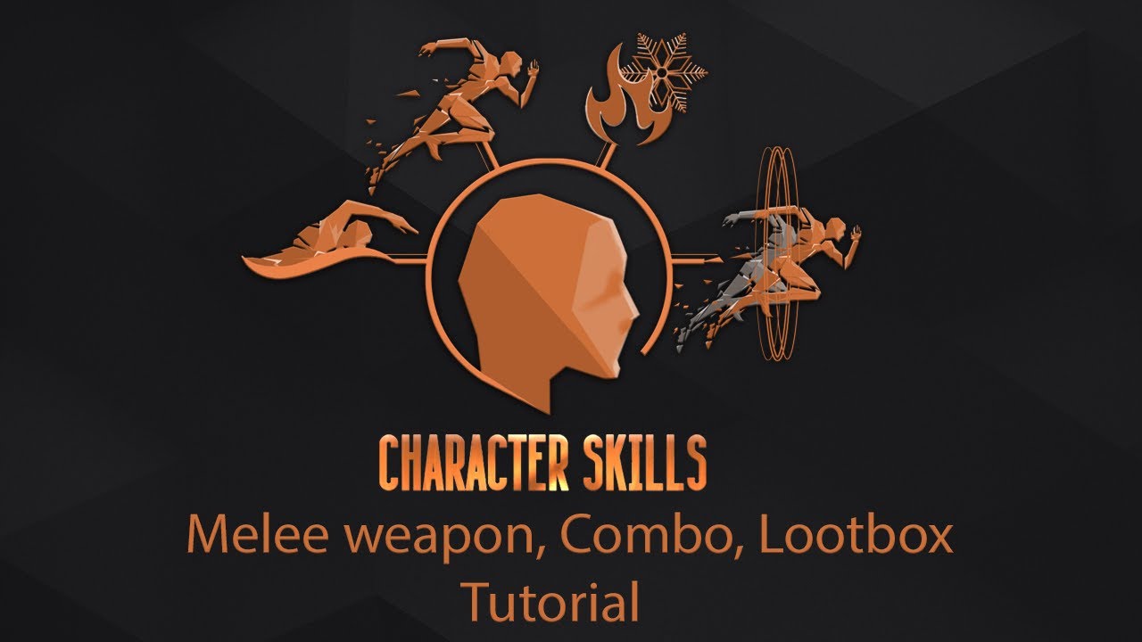 [UE5] Character Skills tutorials - Melee Weapon, Combo, LootBoxes