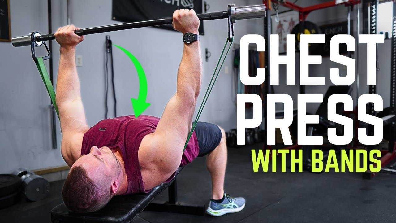 Ultimate Chest Gains: The Best Resistance Band Bench Press