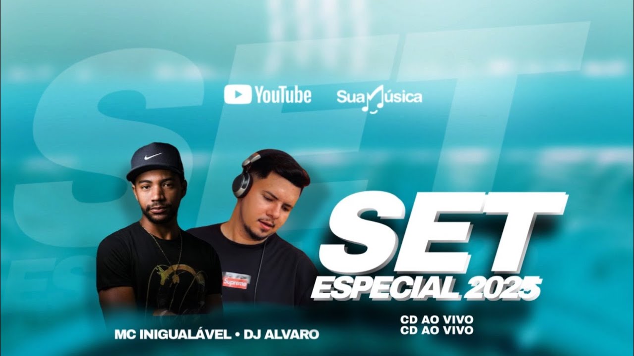 CD AO VIVO SET ESPECIAL 2025 DJ ALVARO E MC INIGUALÁVEL